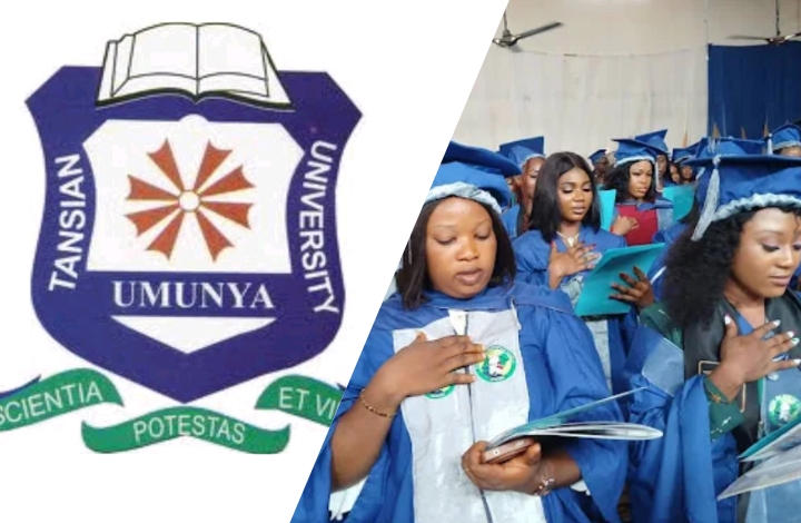 Tansian University Courses And Fees