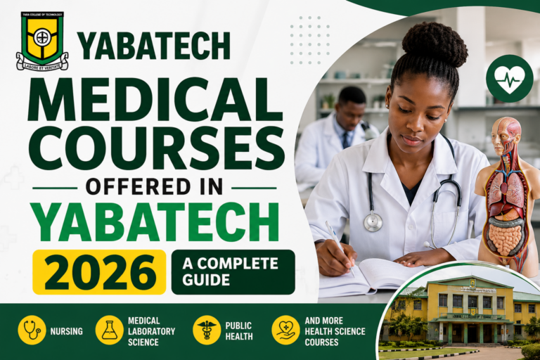 YABATECH Medical Courses 2026: Cut Off, Fees & How To Apply
