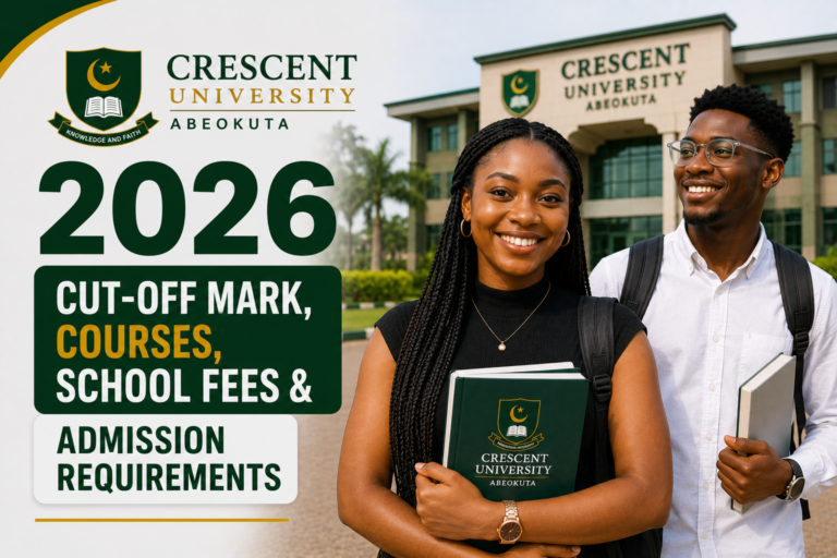 Crescent University Abeokuta 2026