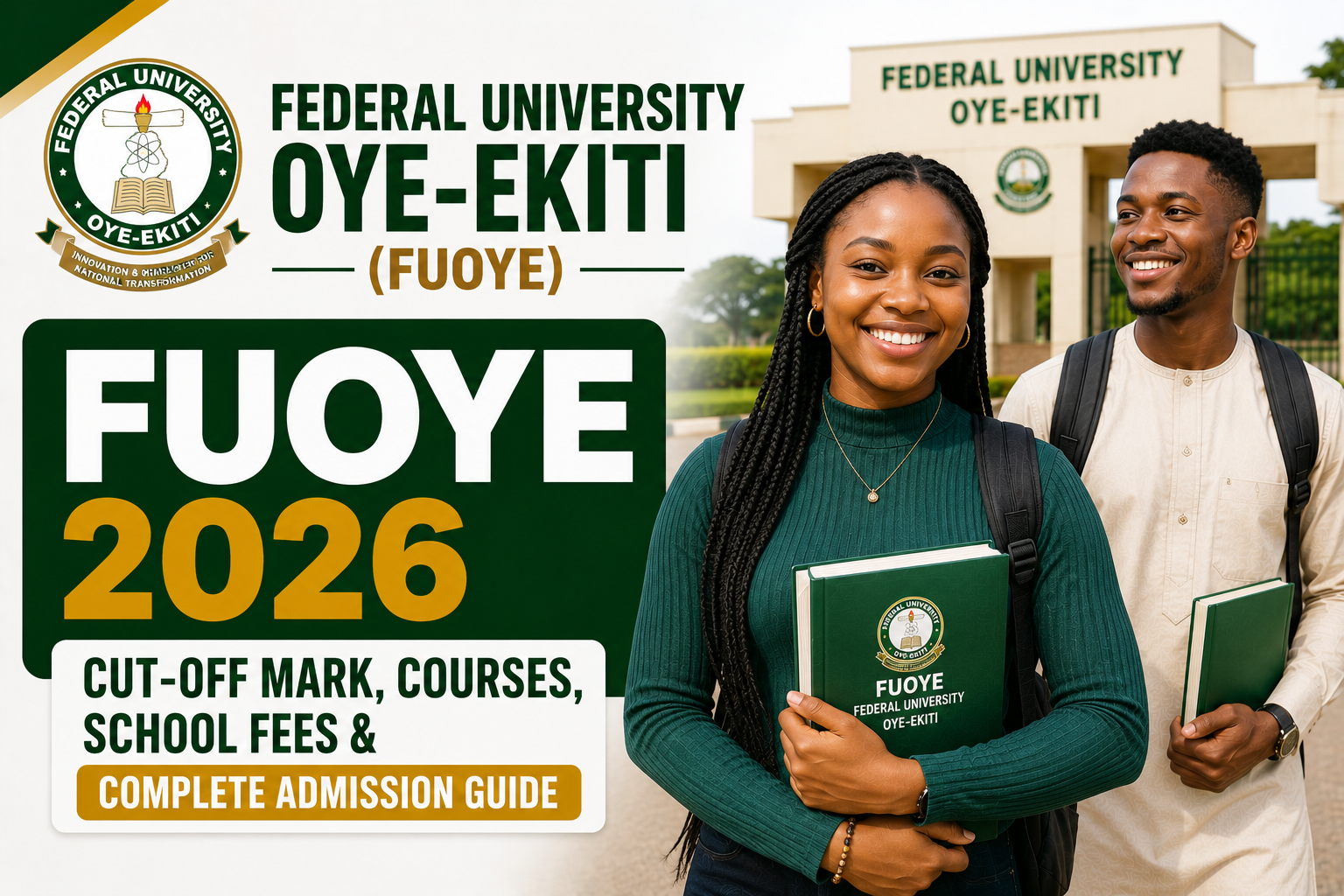 Federal University Oye-Ekiti (FUOYE) 2026